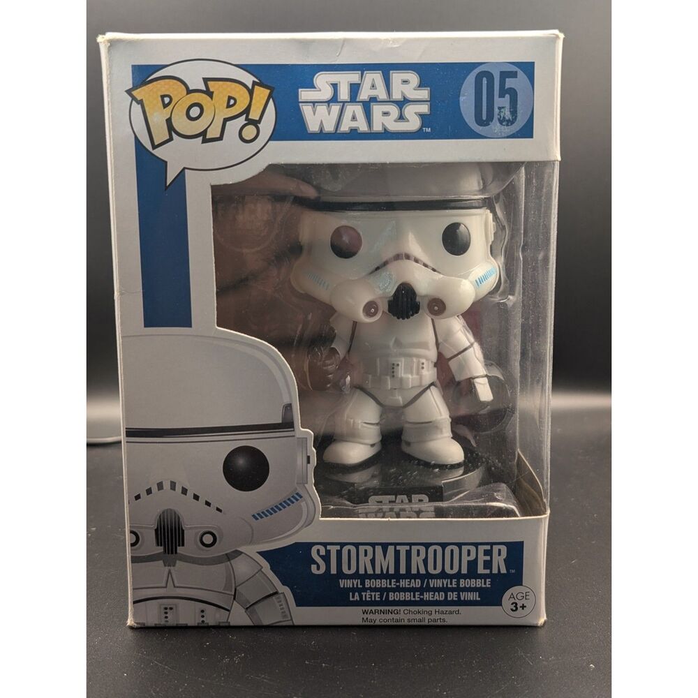 Funko Pop! Star Wars Stormtrooper #05 – Series 1 – Vinyl Bobble-Head – Og Box